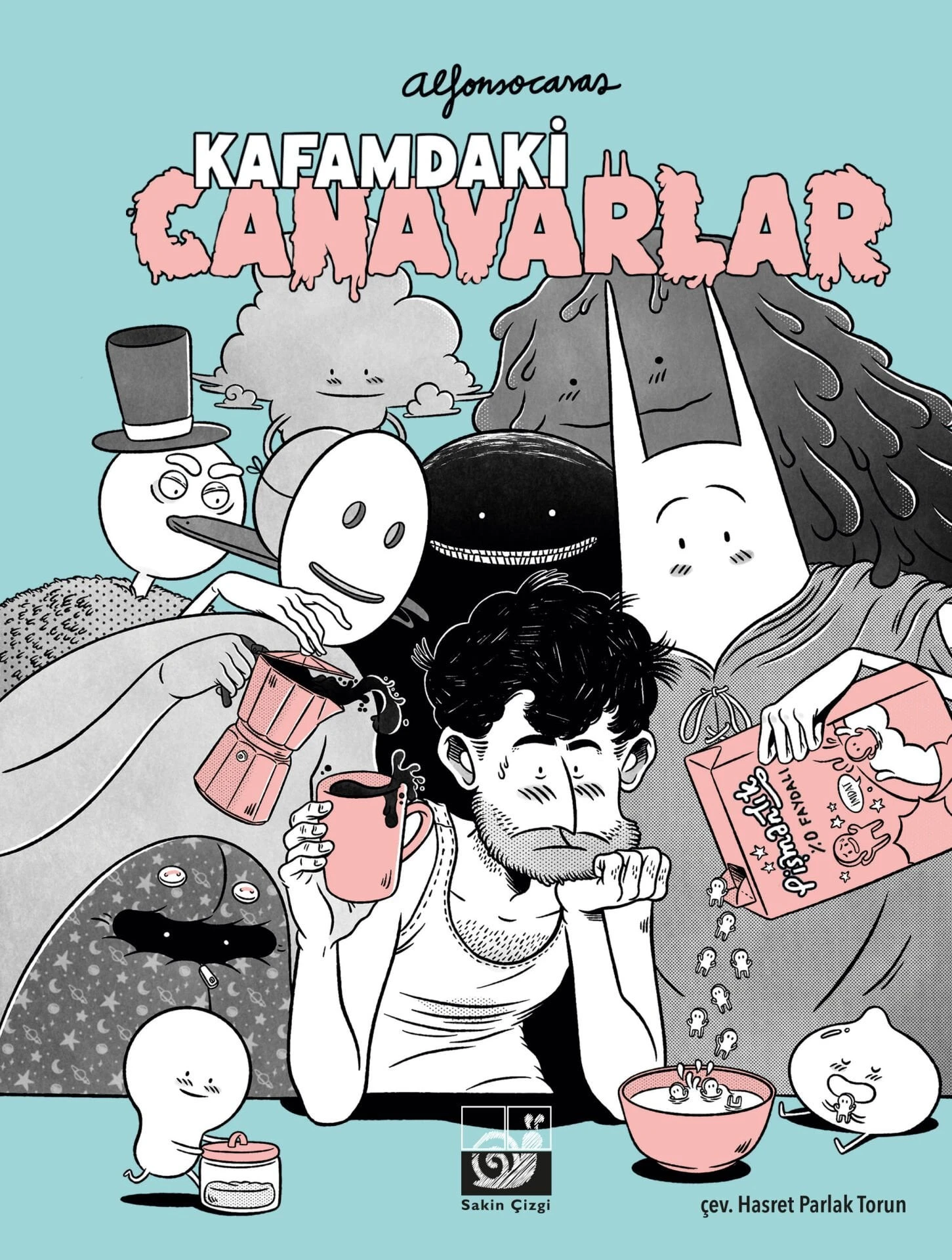 Kafamdaki Canavarlar Karton Kapak