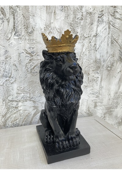 Aslan Taçlı Heykel, Biblo Siyah Büyük