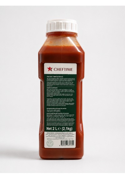 Giztat Cheftime Single Sauce/tek Sos 2 Lt