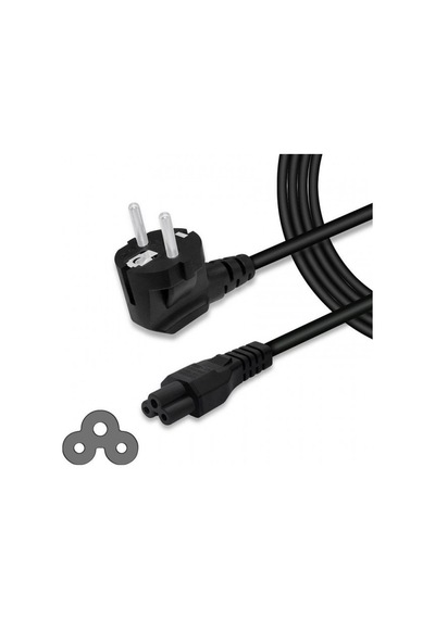 3x0.75 Yonca Power Kablo Notebook Adaptör Güç Kablosu 3m