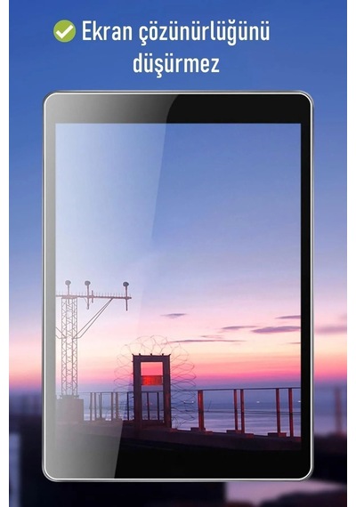 Apple Uyumlu iPad  Air 13 Inç 2024 Nano Kırılmaz Ekran Koruyucu Şeffaf Esnek Cam Tam