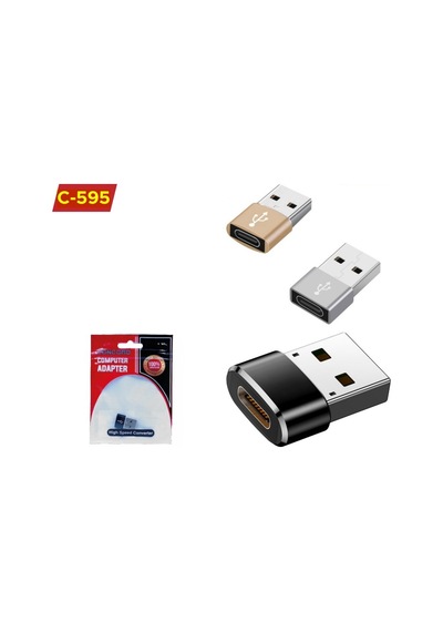 Concord Çevirici C-595 Otg Type-c To Usb Dönüştürücü