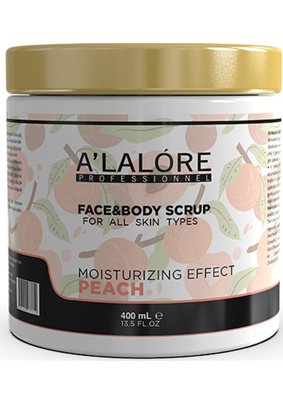 Şeftali Özlü Yüz Ve Vücut Maskesi Scrub - 400 Ml