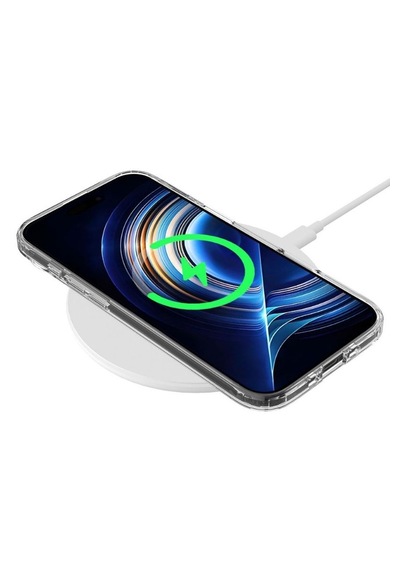Apple Uyumlu iPhone 17 Air Magsafe Kılıf Manyetik Halka Şeffaf Silikon