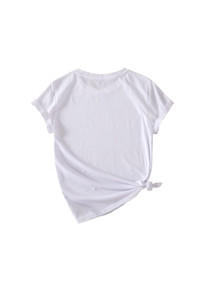 Uyguntarz Unisex Kesinlikle Hayır. Tasarım Basklı Tshirt Beyaz