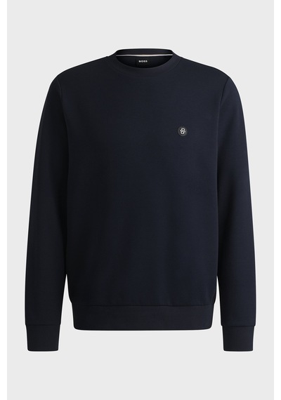 Boss Erkek Sweat 50520302 404 Lacivert Lacivert