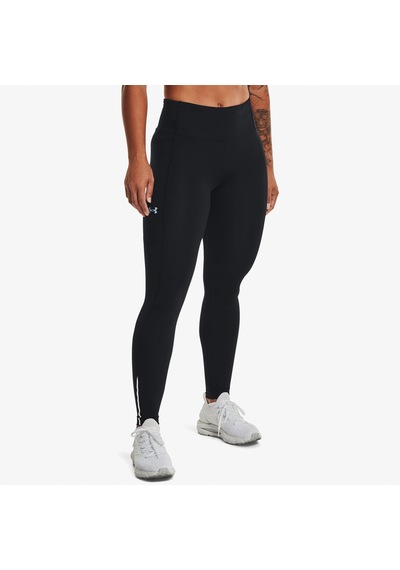 Under Armour Fly Fast Kadın Siyah Antrenman Taytı Düz 1369773 Siyah