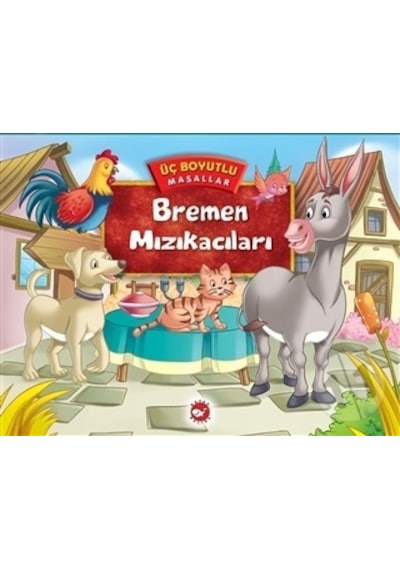 Beyaz Balina Yayınları Üç Boyutlu Bremen Mızıkacıları