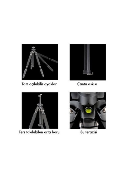 Digipod A-2540 Profesyonel Tripod