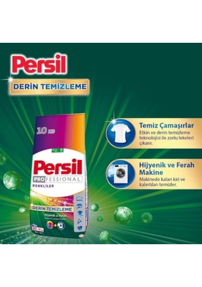 Persil 10kg Toz Çamaşır Deterjanı Renkliler 66