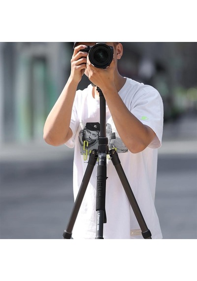 Ulanzi Mt-61 Carbon Fiber Hafif Taşınabilir Travel Tripod Monopod