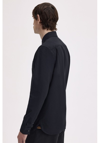Fred Perry M5516 Oxford Erkek Gömlek Siyah