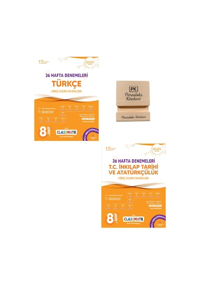 Okyanus Lgs 8. Sınıf Classmate Türkçe Ve İnkılap Tarihi 36 Hafta Deneme + Telefon Standı