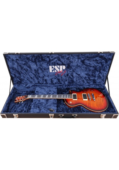 Esp Ltd Euscecfmc17s1 Esp Usa Eclipse Tiger Eye Sunburst Kaplan Gözü Kaplama Lüks Donanım