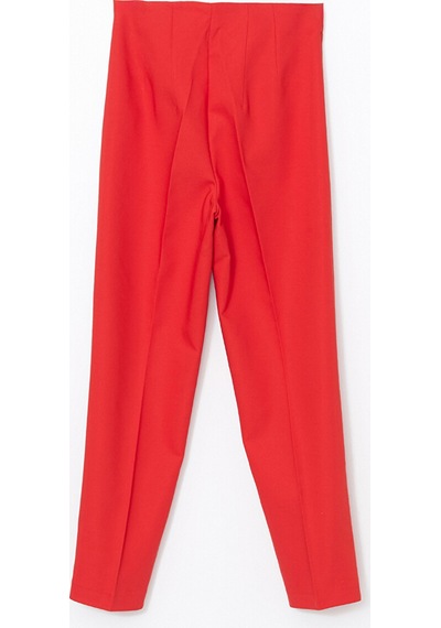 Lcwaıkıkı Classic Kırmızı Dar Fit Kadın Pantolon