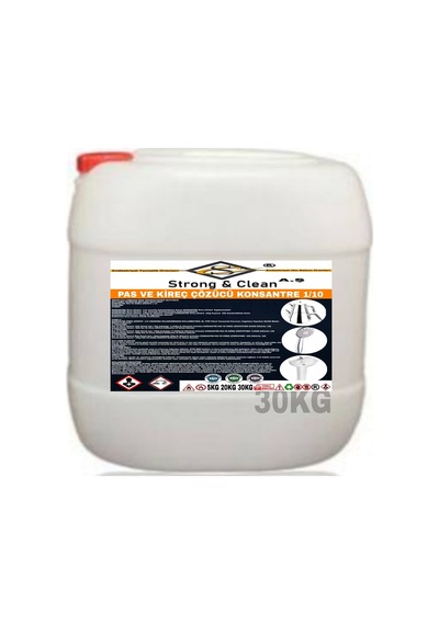 Kireç Pas Çözücü Ultra Konsantre 1/10 30 KG