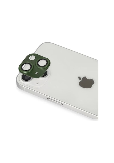 Apple İphone 13 Pers Alüminyum Kamera Lens - Yeşil