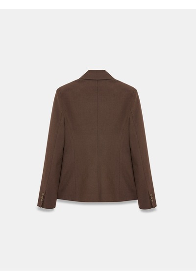 Dilvin 60831 Vücuda Oturan Blazer Kahve