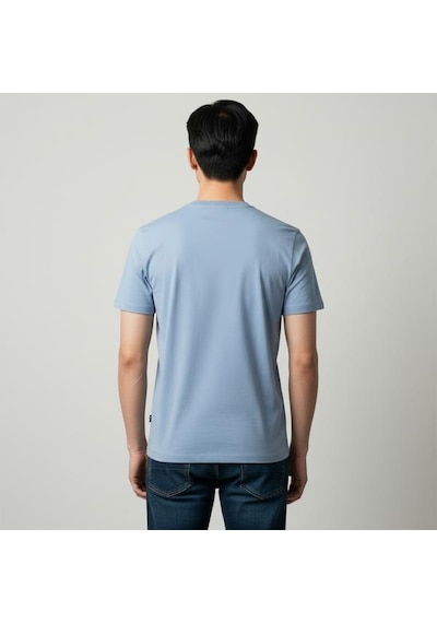 Jack & Jones Jack&jones Grayson Erkek Mavi Tişört Mavi