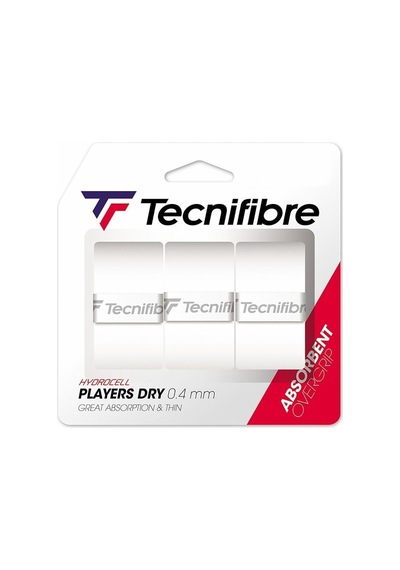 Tecnifibre Players Dry 3'lü 0.4mm Beyaz Tenis Gribi 52atppldry Çok Renkli