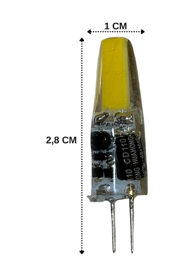 Cata Ct-4255 3w 12v 3200k Günışığı G4 Duylu Led Kapsül Ampul