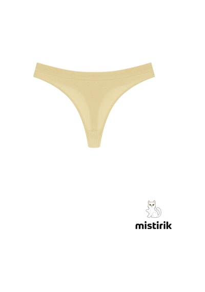 Paulo Model Fitilli Tanga Slip Iz Belli Etmez Külot Ten Renk Ten