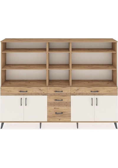 Arges Dolap 11 Raflı 5 Çekmeceli 4 Kapaklı 220x30x163 Çam-aytaşı/çam Aytası/atlas Çam - Atlas Çam Arges Dolap 11 Raflı 5 Çekmeceli 4 Kapaklı 220x30x163 Çam-aytaşı/çam Aytası/atlas Çam - Atlas Çam