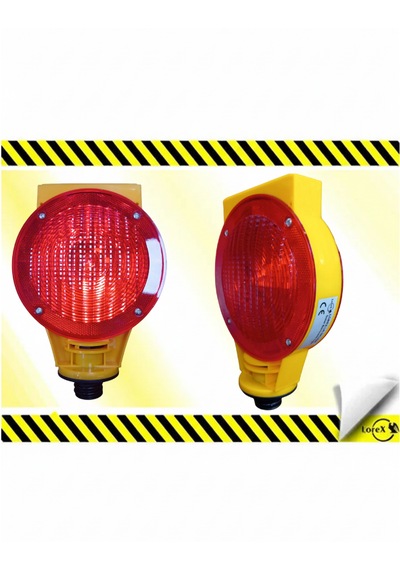 Lorex Lr-spl02r Güneş Enerjili Flaşörlü Kırmızı Lamba 1
