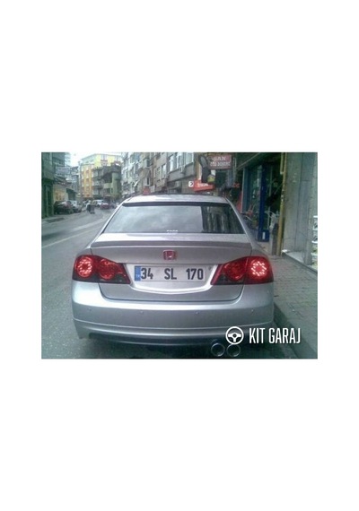 Honda Civic Arka Ek Plastik Boyasız