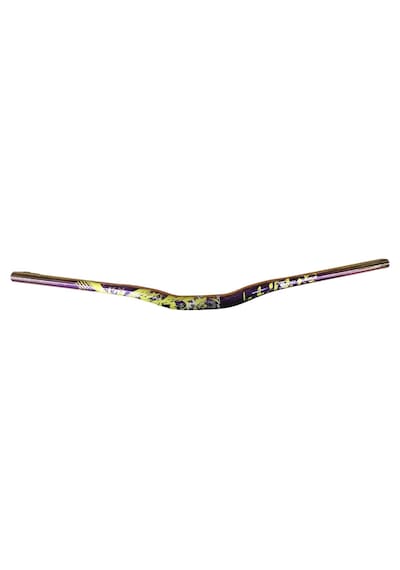 Lunje Alüminyum 31.8 780 Mm Riser Mtb Gidon Bisiklet Gidonu Bukalemun Sarı Çok Renkli