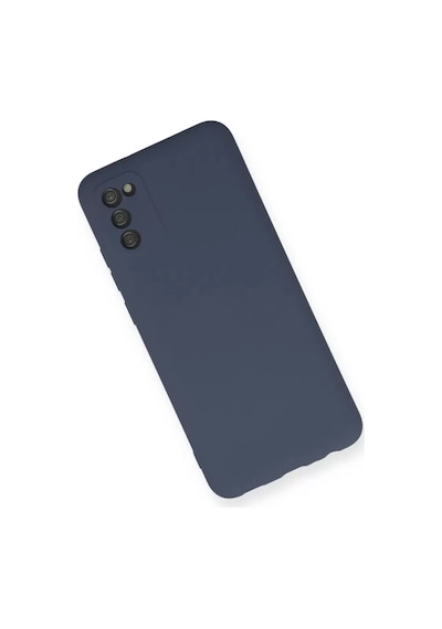 Newface Samsung Galaxy A03s Kılıf Nano İçi Kadife Silikon - Gri