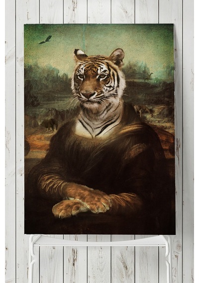 Mona Lisa Kaplan Sanatsal Poster