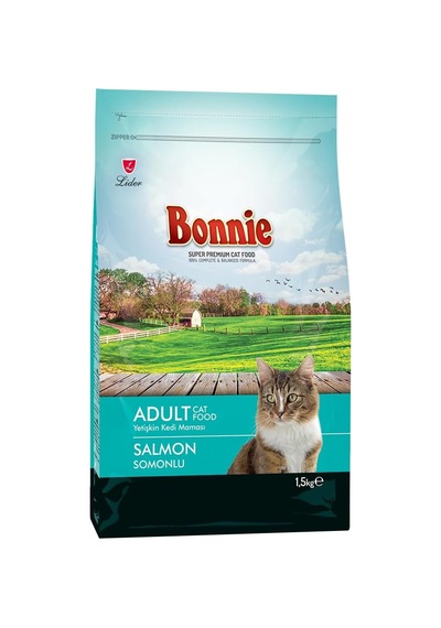 Kuru Kedi Maması, Somonlu, Yetişkin, 1.5 Kg