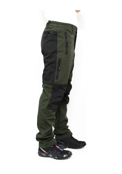 Mudwill Kışlık Polarlı Softshell Erkek Pantolon Haki