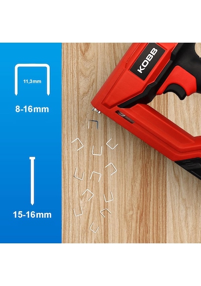 Kobb Kbz200b 8-16mm Zımba Ve 15-16mm Profesyonel Çivi Çakma Makin