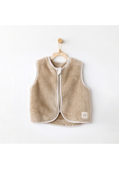 Andywawa Bebek Tinny's Sheeps Peluş Yelek Bej Ac26162 Beige