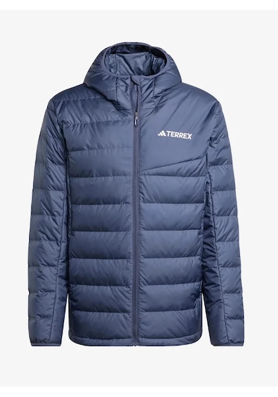 Adidas Jz9972 Terrex Multi Light Down Climawarm Erkek Mont Mavi