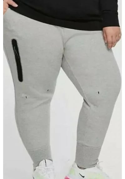 Nike Sportswear Tech Fleece Trousers Kadın Gri Eşofman Altı