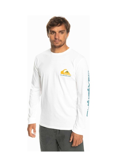 Quiksilver Omnilogo Erkek Tişört Eqyzt07233-wbb0-beyaz