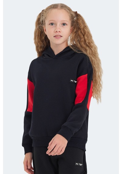 Slazenger Layne 2 Li Set Sweatshırt Lcivert/kırmızı - Mavi/laciver