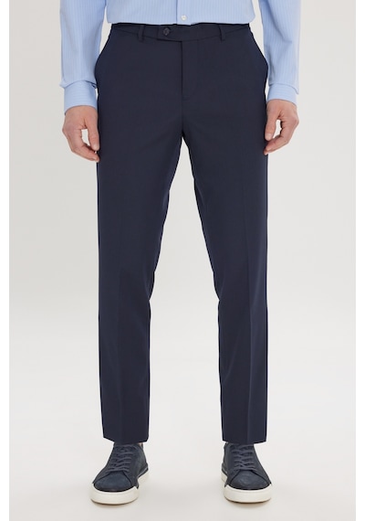 Ac&Co / Altınyıldız Classics Regular Fit Geniş Kesim Yan Cep Klasik Erkek Pantolon - Lacivert Ac&Co / Altınyıldız Classics Regular Fit Geniş Kesim Yan Cep Klasik Erkek Pantolon - Lacivert