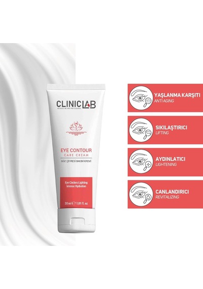 Clinic Lab Yaşlanma Karşıtı Göz Çevresi Bakım Kremi 30 ML