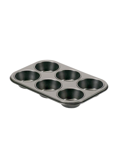 Guardini 6' lı Muffin Kek Kalıbı Gri