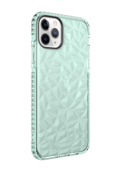 Apple Uyumlu iPhone 11 Pro Kılıf Zore Buzz Köşeleri Airbagli Prizmatik Tasarım