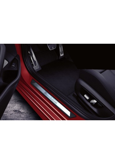 Seat Leon Mk3 Sc Krom Kapı Eşik Koruması Blackline 2012-2013 2 Pa
