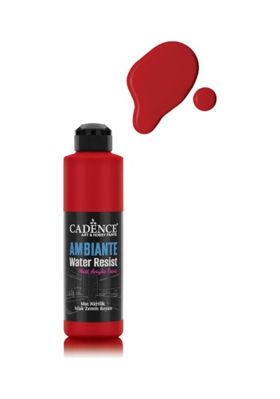 Ambiante Islak Zemin Boyası Aw36 Kırmızı 250ml + Katalizör 10gr