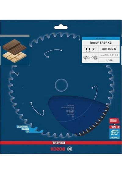 250 X 30 Mm 80 Diş Ahşap Kesim Testere Ucu - Yüksek Performans
