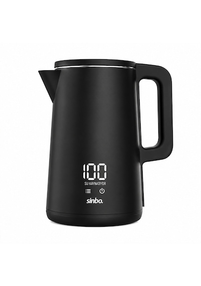 Lunaev 1.8l 1500w Plastik Kapak - Dokunmatik Ekran Dijital Kettle Su Isıtıcısı Kablosuz Kullanım Sk