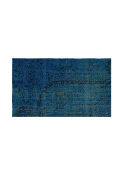 El Dokuması Vintage Yün-pamuk Turkuaz Halı 29036 173 X 293 Cm