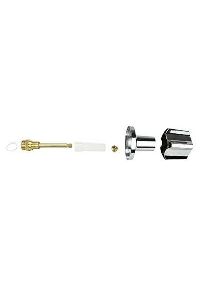 Danco Dayanıklı Pirinç 2 Saplı Küvet/duş Kiti, Krom, 9c-26h/c, 1-kit 39687 Açık Mavi